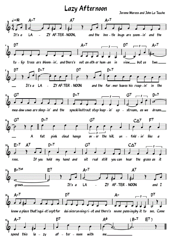 Sheet Music